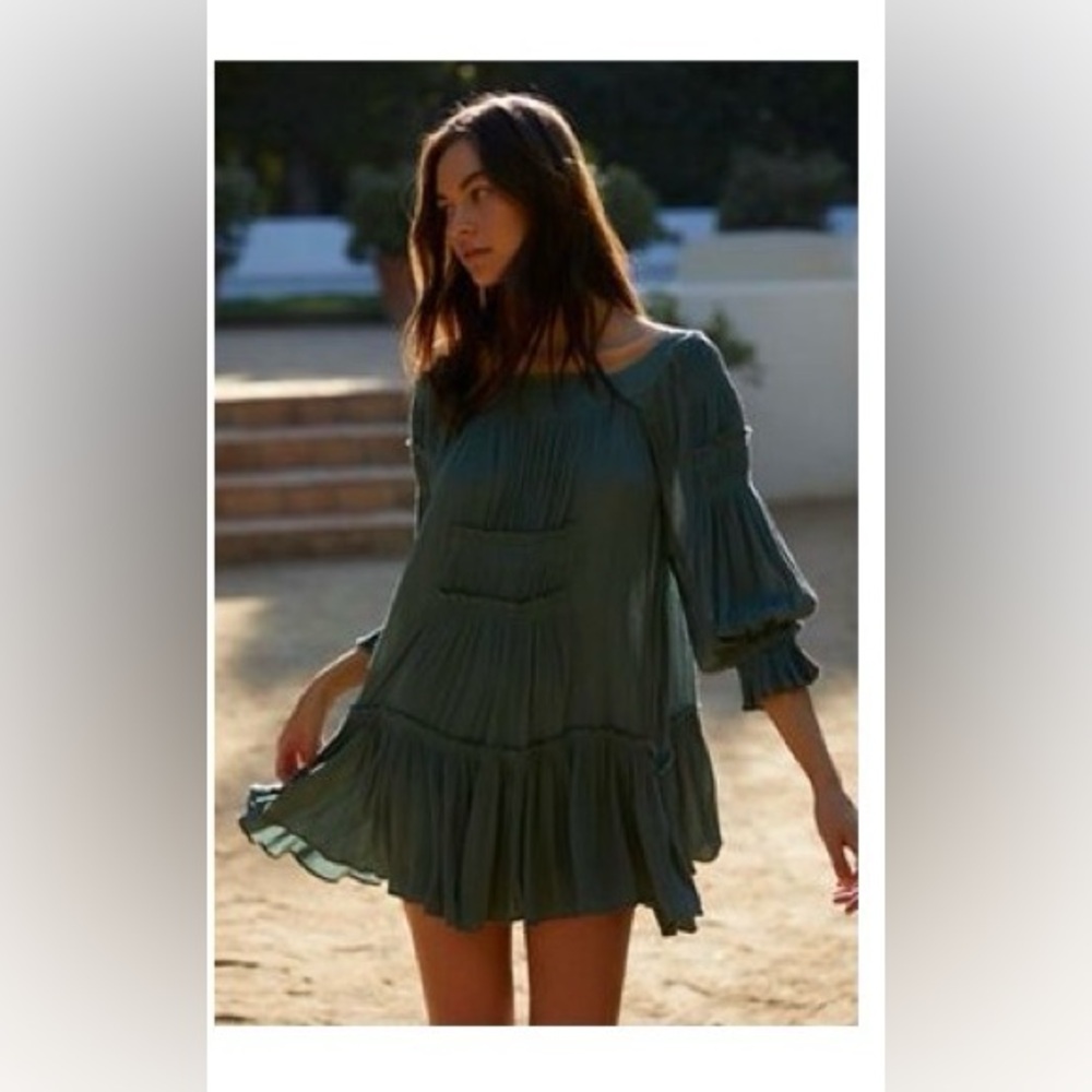 Free People See Ya There Mini Dress